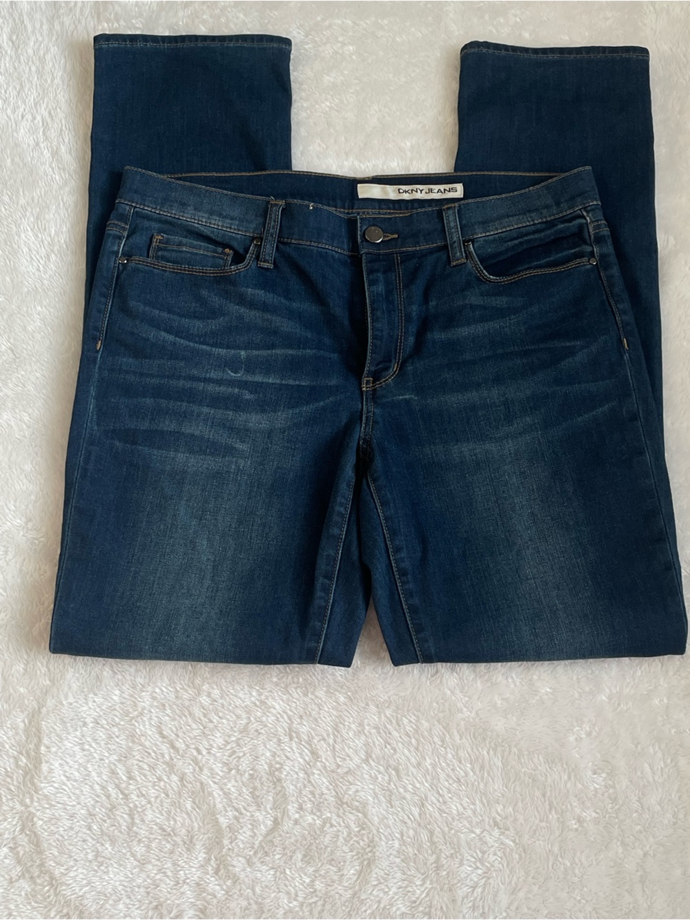 DKNY Denim Straight Leg Jeans 10 x 32